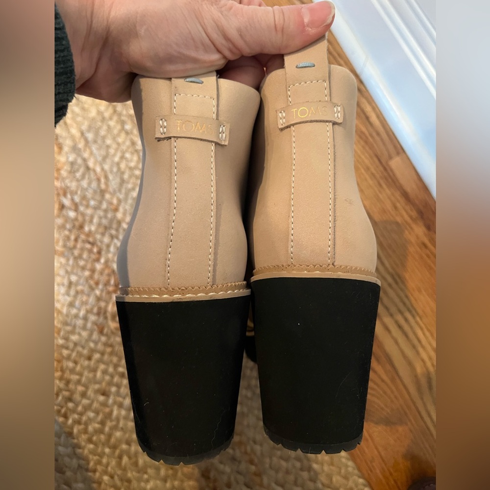 TOMS Melrose Wedge Bootie | Size 9.5 NWoT - Picture 6 of 6